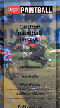 Mobile Screenshot of anthraxpaintball.com